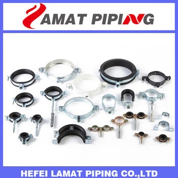 Pipe Clamps with Rubber