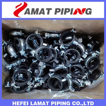 Pipe Clamps with Rubber