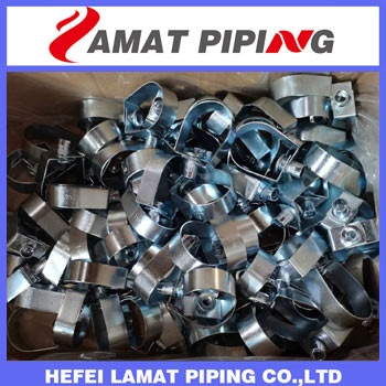 Pipe Clamps with Rubber