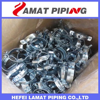 Pipe Clamps with Rubber