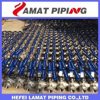 3PC Welded Ball Valve