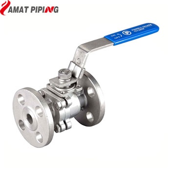 2PC Flanged Ball Valve