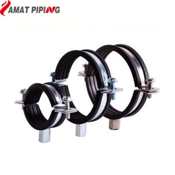 Pipe Clamps with Rubber